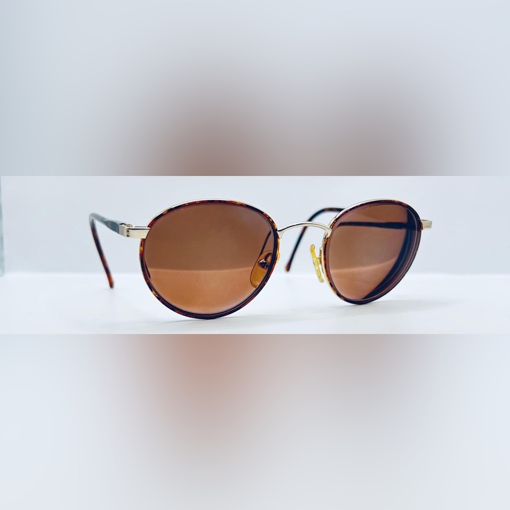 Vintage Beverly Tortoise Gold Oval Sunglasses Frames Only